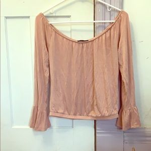 Kendall + Kylie off the shoulder top